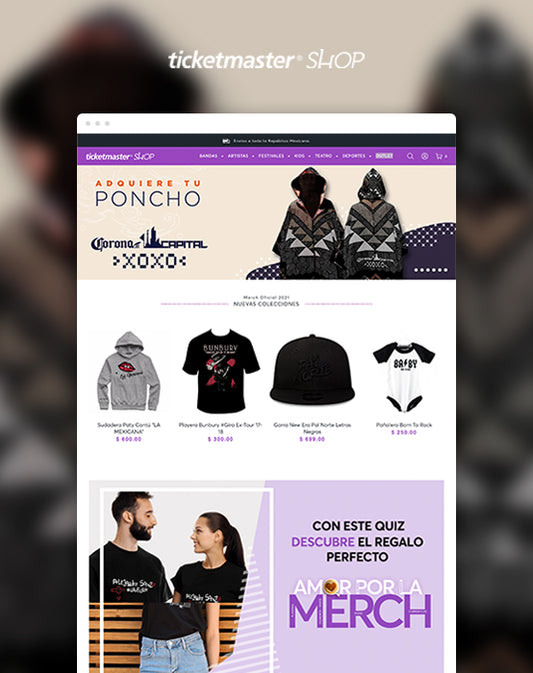 RD Ticketmaster Shop